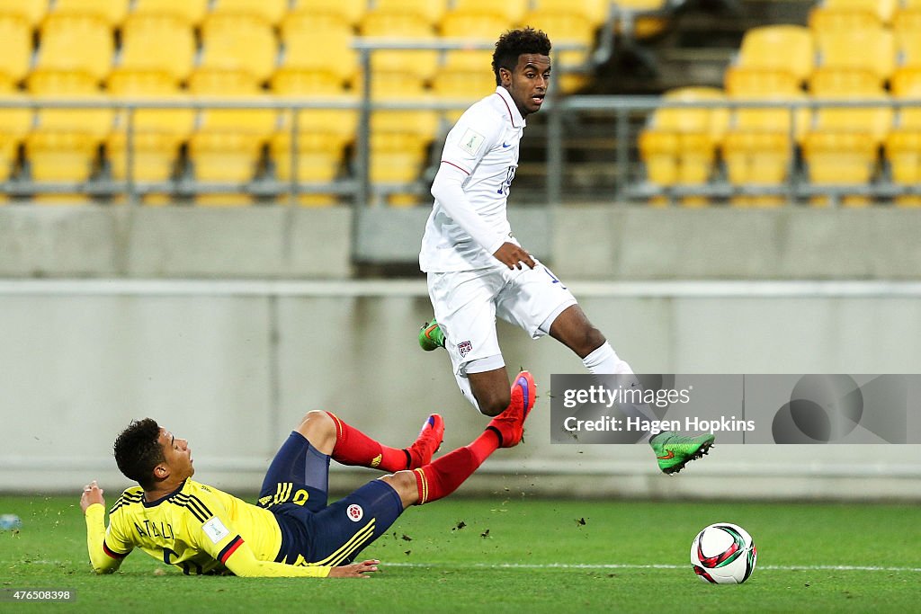 USA v Colombia: Round of 16 - FIFA U-20 World Cup New Zealand 2015