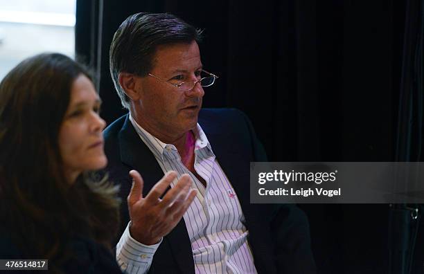 Tim Carroll judges the 2014 EDENS Retail Challenge at Gansevoort Park Hotel on March 3, 2014 in New York City.