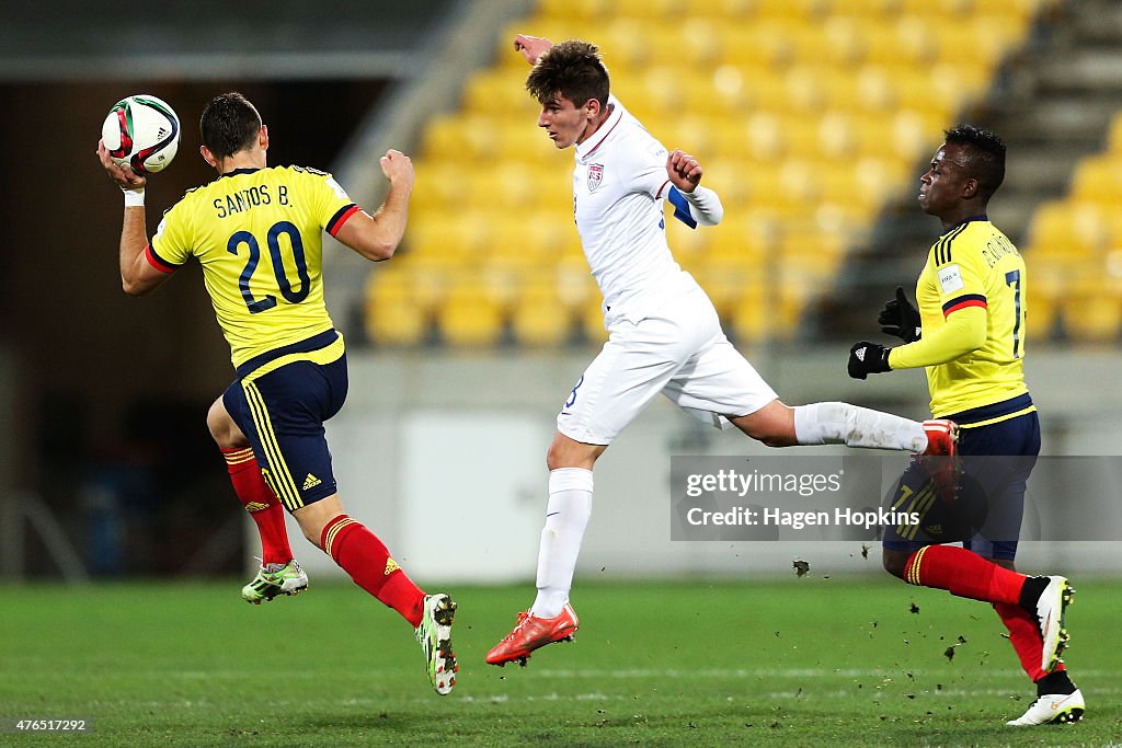 USA v Colombia: Round of 16 - FIFA U-20 World Cup New Zealand 2015