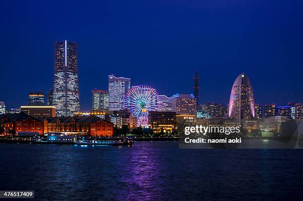 yokohama view - kanagawa prefecture stock pictures, royalty-free photos & images