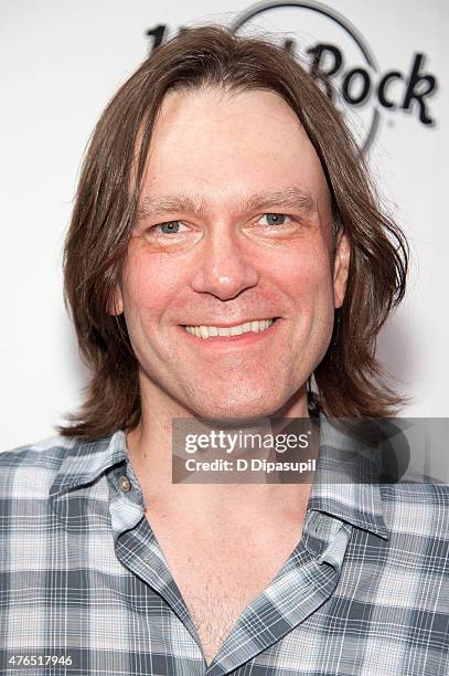 Mark Strigl attends Les Paul's 100th Anniversary Celebration at the Hard Rock Cafe - Times Square on June 9, 2015 in New York City.