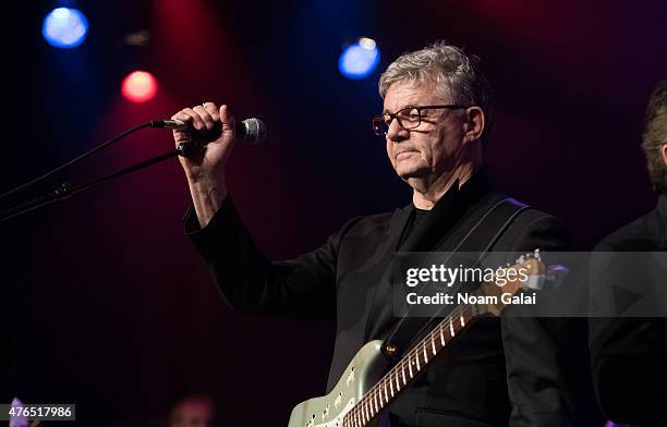 Steve Miller performs during Les Paul's 100th anniversary celebration at Hard Rock Cafe - Times Square on June 9, 2015 in New York City.