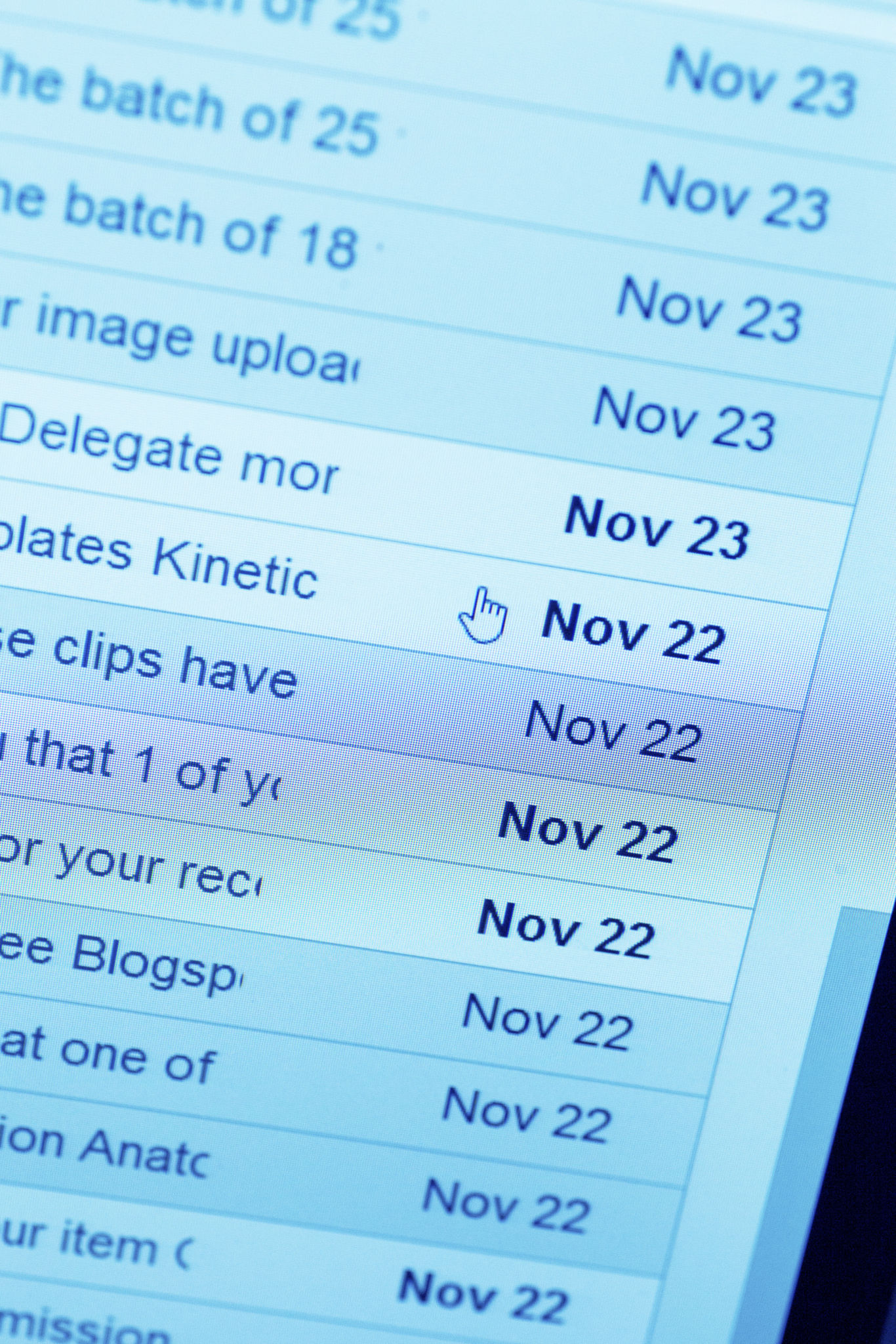 mailchimp interface
