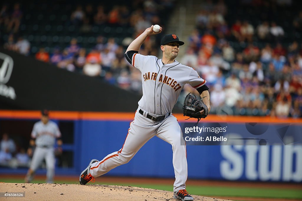 San Francisco Giants v New York Mets