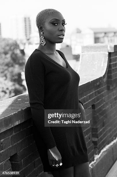 Singer Laura Mvula is photographed for Red Magazine UK on July 15, 2013 in London, England.