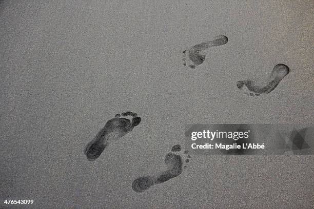 Ilua Footprints 78 Two Sets Of Footprints Stock Photos, High-Res Pictures, and Images ...