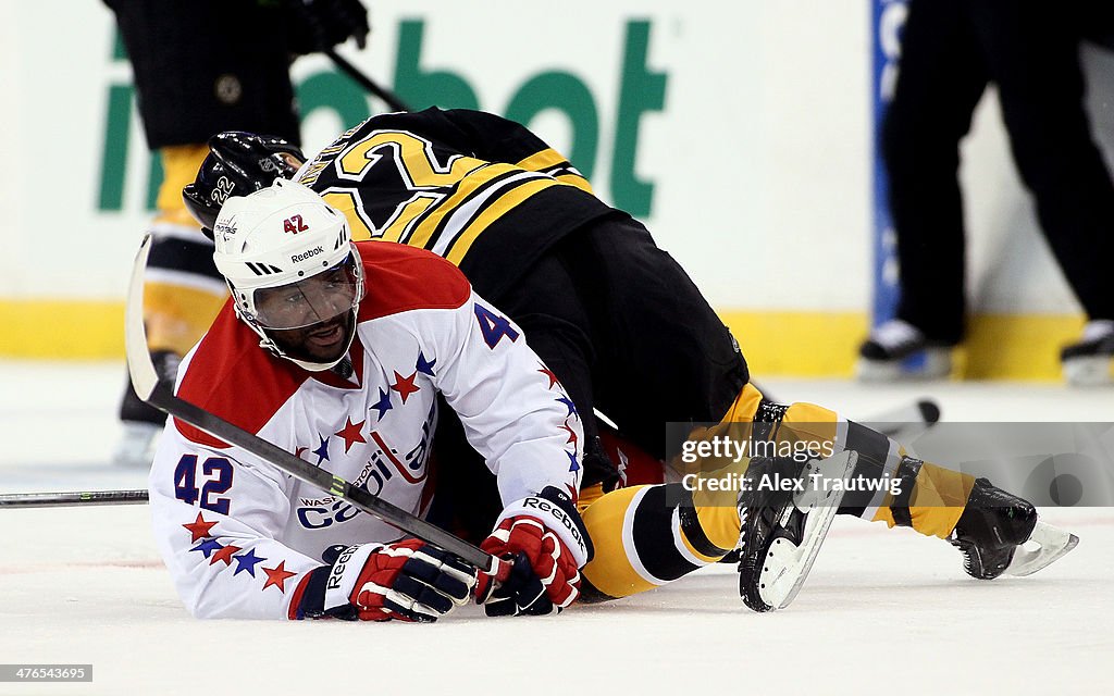 Washington Capitals v Boston Bruins