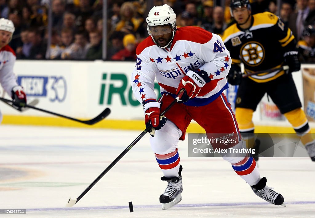 Washington Capitals v Boston Bruins