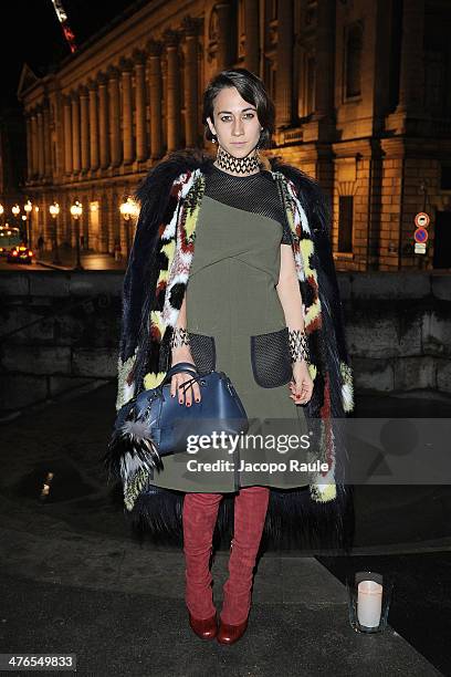 Delfina Delettrez Fendi attends Gaia Repossi's Jewelry Collection At Jeu de Paume as part of the Paris Fashion Week Womenswear Fall/Winter 2014-2015...