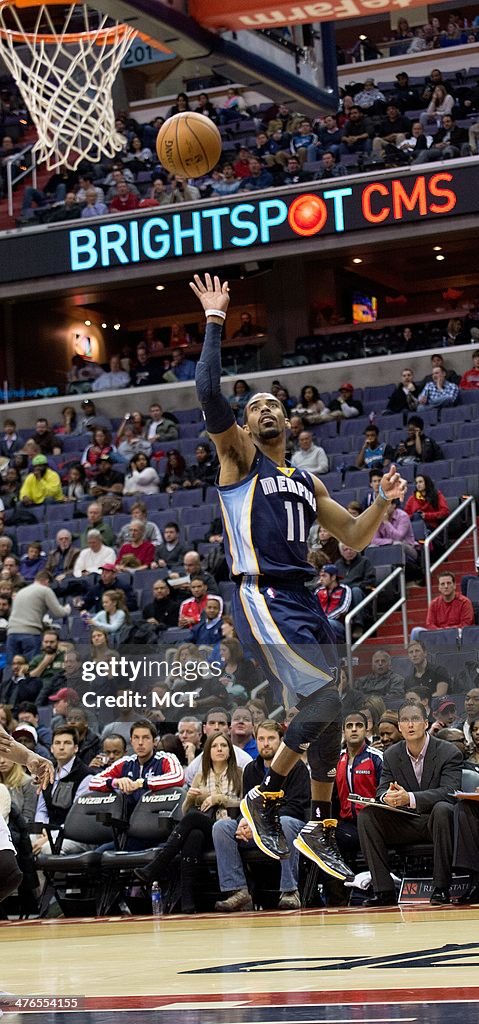 Memphis Grizzlies vs Washington Wizards