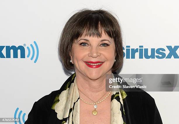 Actress Cindy Williams visits SiriusXM Studios on June 10, 2015 in New York City.