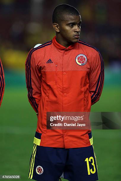 Darwin Andrade, of Colombia, before a friendly match between Colombia and Costa Rica at Diego Armando Maradona Stadium on June 06, 2015 in Buenos...