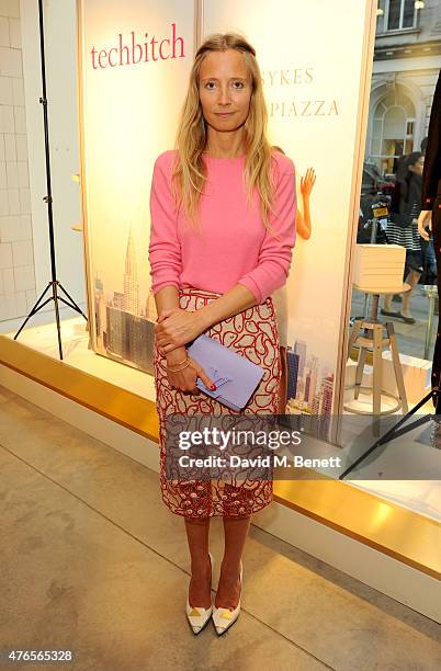 Martha Ward attends the launch of 'Techbitch' with Mulberry and Penguin on June 10, 2015 in London, England.