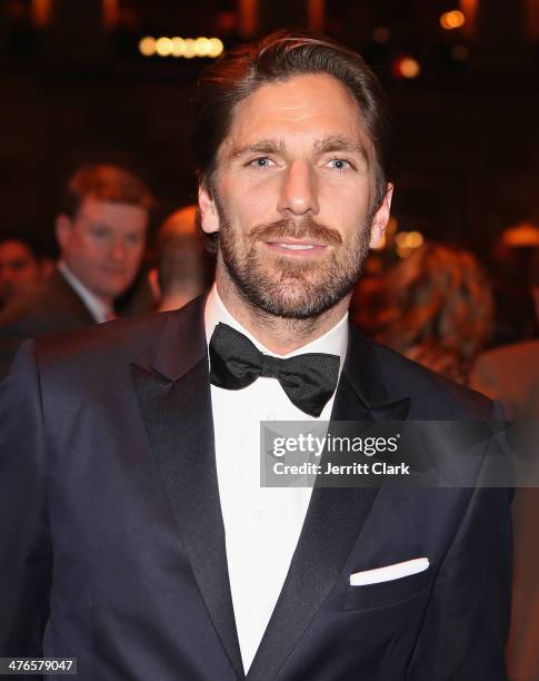 Rangers goalie Henrik Lundqvist attends the 2014 New York Rangers Casino Night To Benefit The Garden Of Dreams Foundation at Gotham Hall on March 3,...