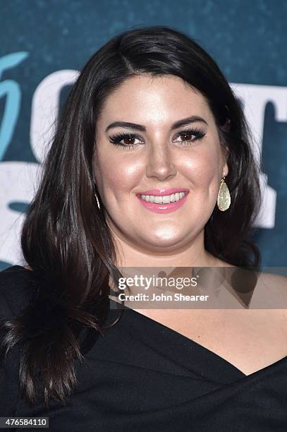Kree Harrison attends the 2015 CMT Music awards at the Bridgestone Arena on June 10, 2015 in Nashville, Tennessee.