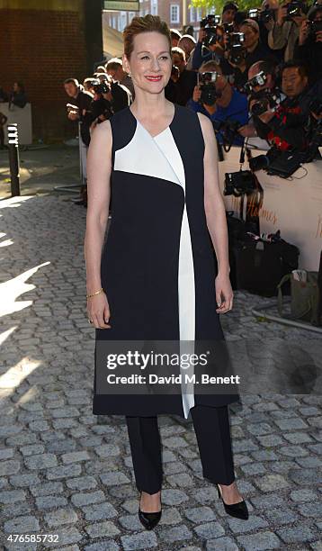 Laura Linney attends the UK Premiere of "Mr Holmes" at ODEON Kensington on June 10, 2015 in London, England.