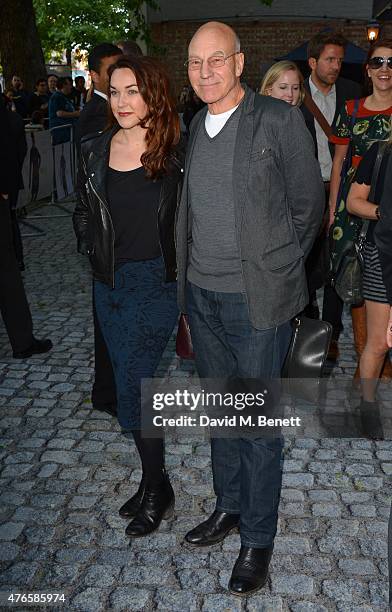 Patrick Stewart attends the UK Premiere of "Mr Holmes" at ODEON Kensington on June 10, 2015 in London, England.