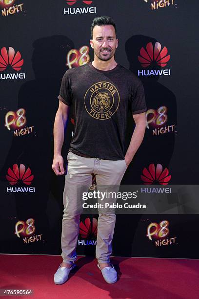 Actor Pablo Puyol attends the Huawei P8 presentation party at Bodevil theatre on June 10, 2015 in Madrid, Spain.