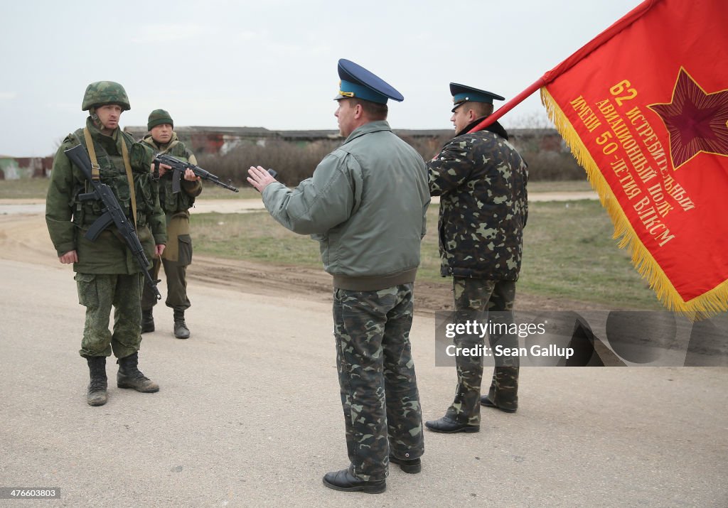 Concerns Grow In Ukraine Over Pro Russian Demonstrations In The Crimea Region