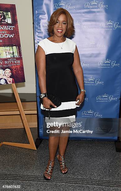 Gayle King attends the Princess Grace Foundation-USA NY Special Summer 2015 Screening of REAR WINDOW at The Academy Theater on June 10, 2015 in New...