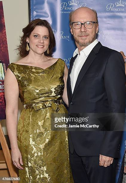 Toby Boshak, Executive Director of the Princess Grace Foundation-USA and Paul Haggis attend the Princess Grace Foundation-USA NY Special Summer 2015...