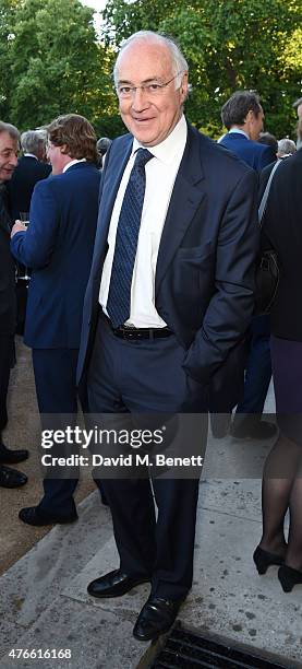 Michael Howard attends the Bell Pottinger Summer Party at Lancaster House on June 10, 2015 in London, England.