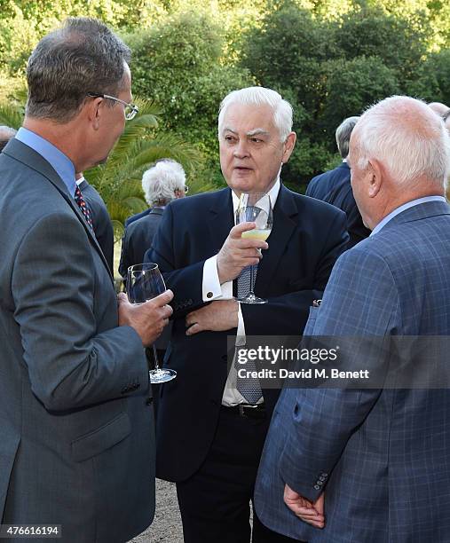 Norman Lamont attends the Bell Pottinger Summer Party at Lancaster House on June 10, 2015 in London, England.