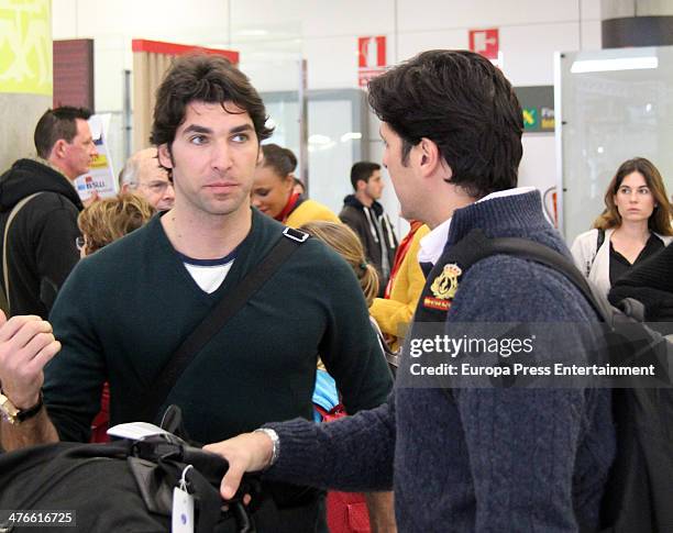 Bullfighters Francisco Rivera and Cayetano Rivera are seen on March 3, 2014 in Madrid, Spain.