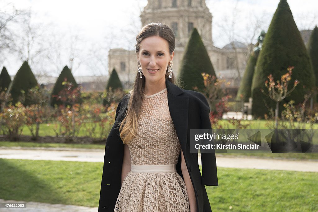 Street Style - Day 4 : Paris Fashion Week - Womenswear Fall/Winter 2014-2015