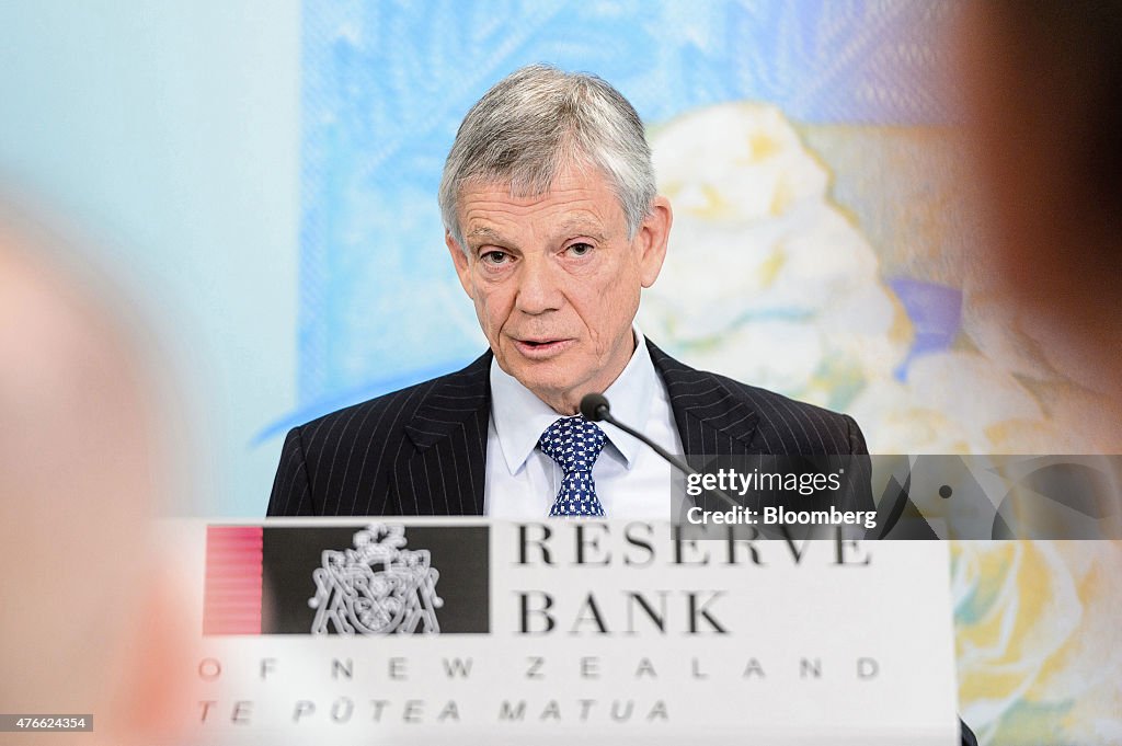 Reserve Bank of New Zealand Governor Graeme Wheeler News Conference