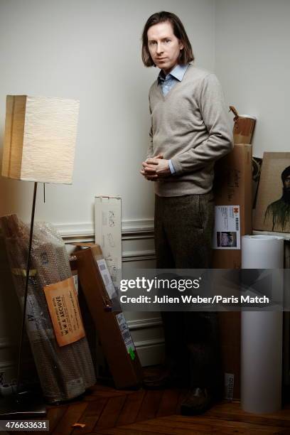 Film director Wes Anderson is photographed for Paris Match on January 24, 2014 in Paris, France.