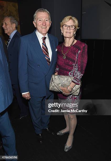 John F. Lehman , Chairman of the Princess Grace Foundation-USA and Barbara Lehman attend the Princess Grace Foundation-USA NY Special Summer 2015...