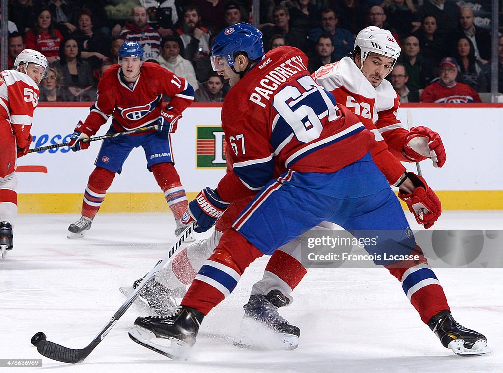 Detroit Red Wings v Montreal Canadiens