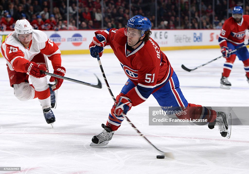 Detroit Red Wings v Montreal Canadiens