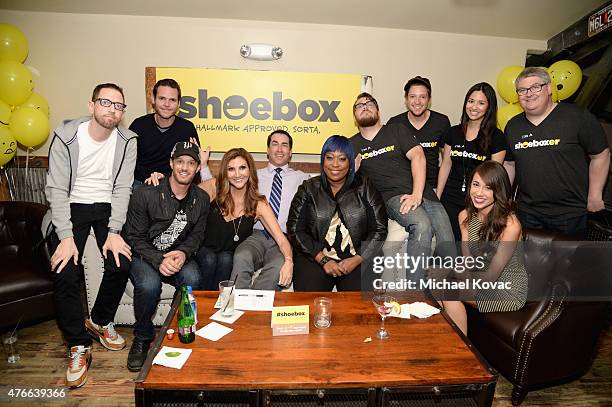 Comedians Neal Brennan, Jiffy Wild, Josh Wolf, Heather McDonald, host Rob Riggle, comedians Loni Love, Colleen Ballinger aka Miranda Sings and guests...