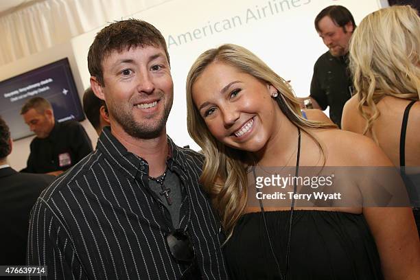 Guests attend the American Airlines Suite during 2015 CMT Music Awards at Bridgestone Arena on June 10, 2015 in Nashville, Tennessee.