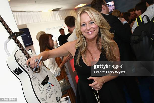Musician Deana Carter attends the American Airlines Suite during 2015 CMT Music Awards at Bridgestone Arena on June 10, 2015 in Nashville, Tennessee.