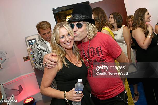 Deana Carter and Big Kenny attend the American Airlines Suite during 2015 CMT Music Awards at Bridgestone Arena on June 10, 2015 in Nashville,...