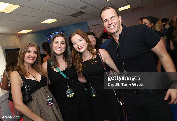 Guests attend the American Airlines Suite during 2015 CMT Music Awards at Bridgestone Arena on June 10, 2015 in Nashville, Tennessee.