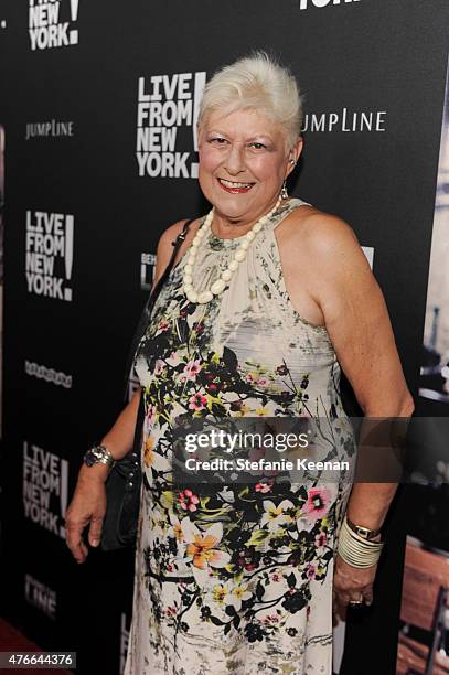 Anne Beatts attends the "Live From New York!" Los Angeles premiere at Landmark Theatre on June 10, 2015 in Los Angeles, California.