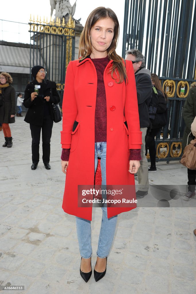 Celebrity Sighting At Paris Fashion Week - March 4 - Womenswear Fall/Winter 2014-2015
