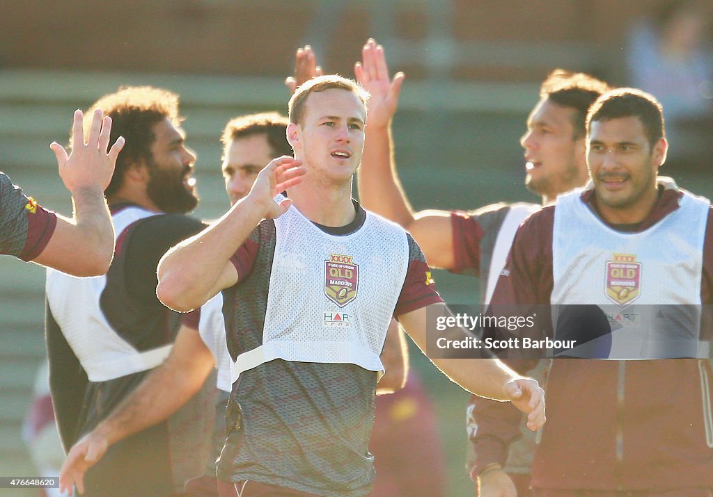 Queensland Maroons Training Session