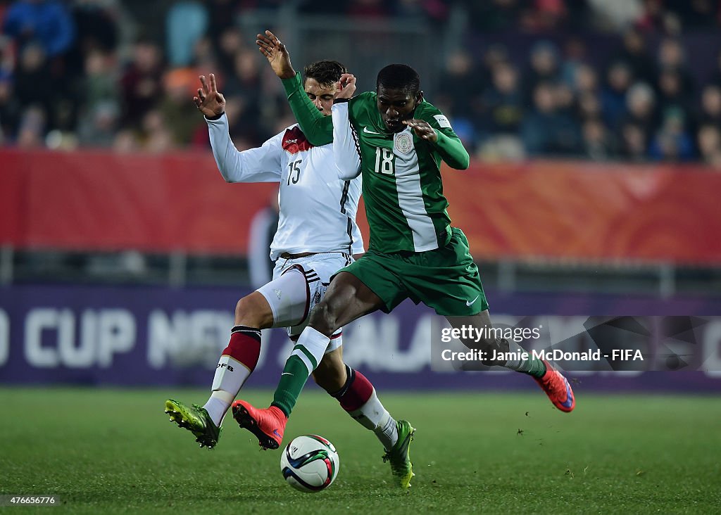 Germany v Nigeria: Round of 16 - FIFA U-20 World Cup New Zealand 2015