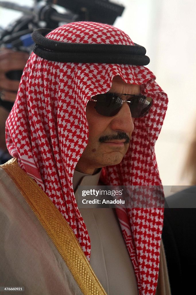 Saudi prince Al-Waleed bin Talal...