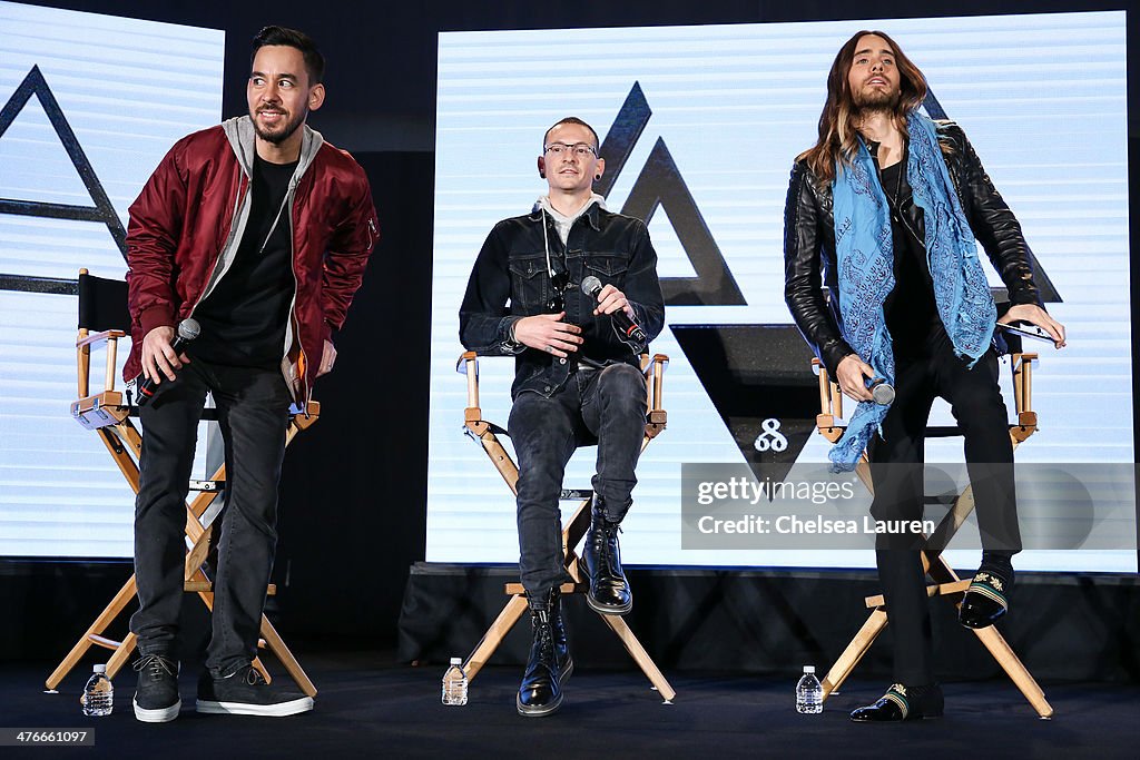 Linkin Park, Thirty Seconds To Mars, AFI Announcement Event