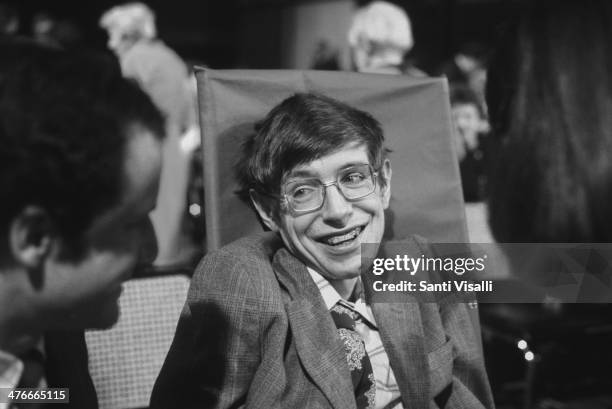 Cosmologist Stephen Hawking on October 10, 1979 in Princeton, New Jersey.