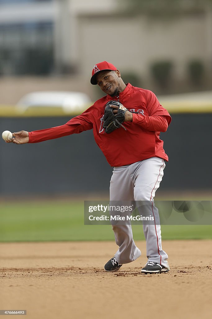 Los Angeles Angels of Anaheim Workout