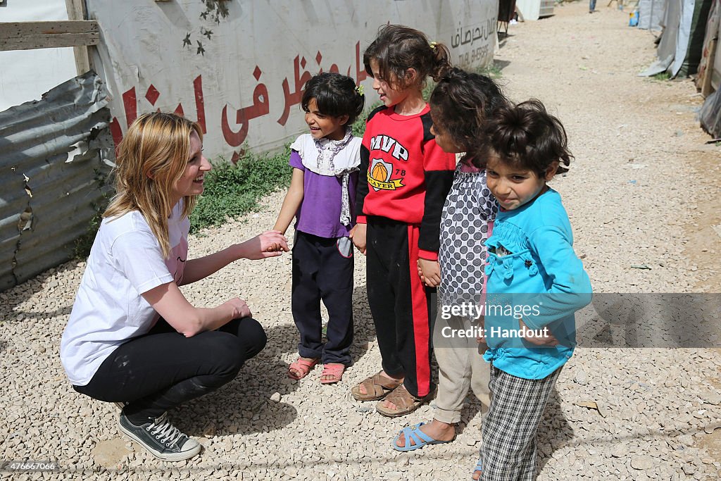Downton Abbey Star Laura Carmichael Visits Syrian Refugee Children
