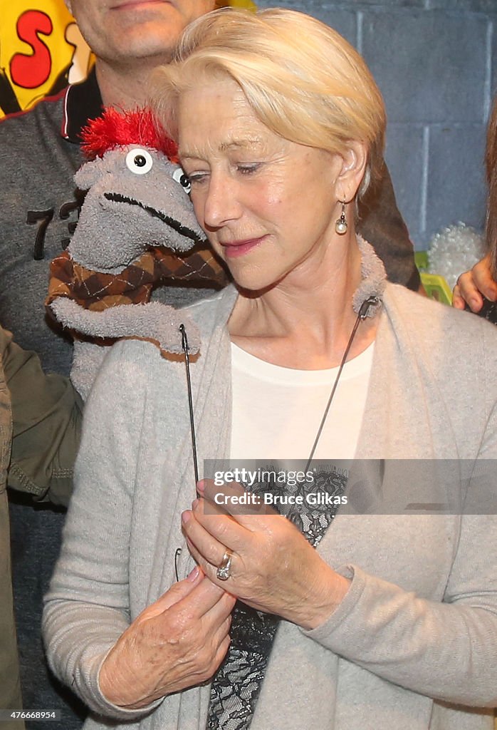 Celebrities Visit Broadway - June 10, 2015