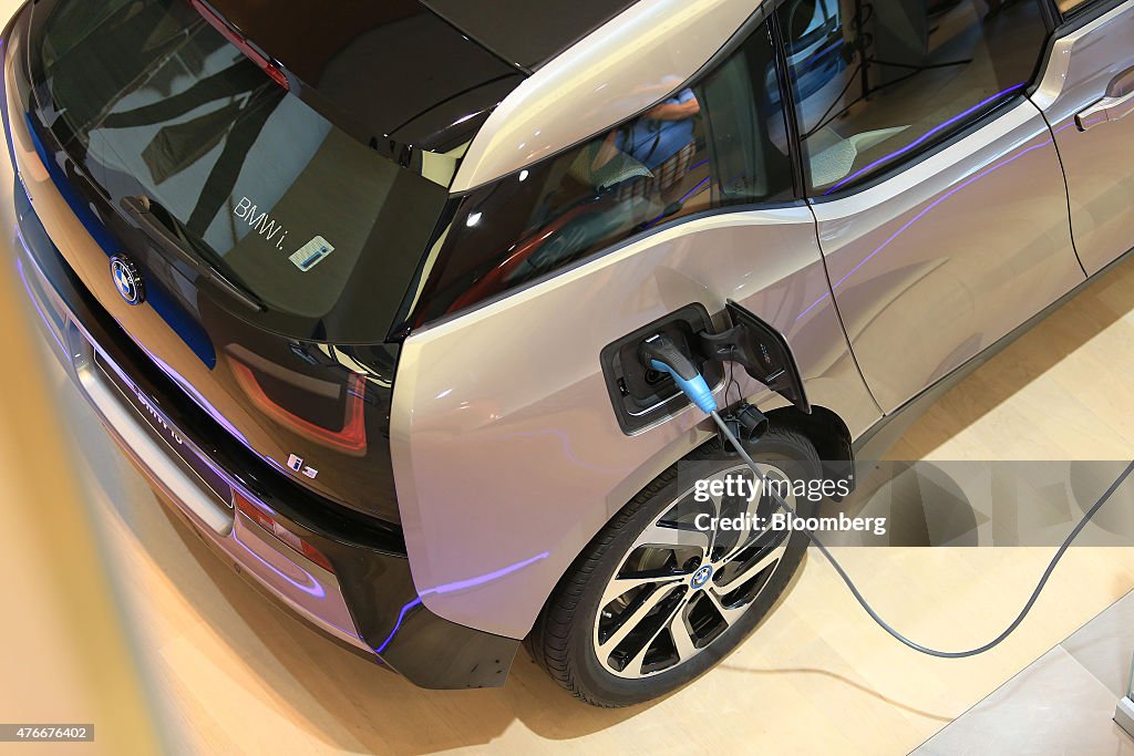 BMW Vehicles On Display At The Company's Headquarters